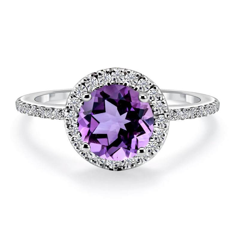 Améthyste et diamants Colorfull14710930011