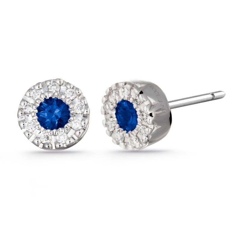 Pendientes Zafiro Dormilona DIAMOND COLOR 14710395223