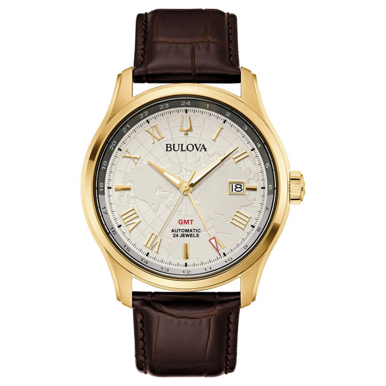 Bulova clássico Wilton GMT 97B210