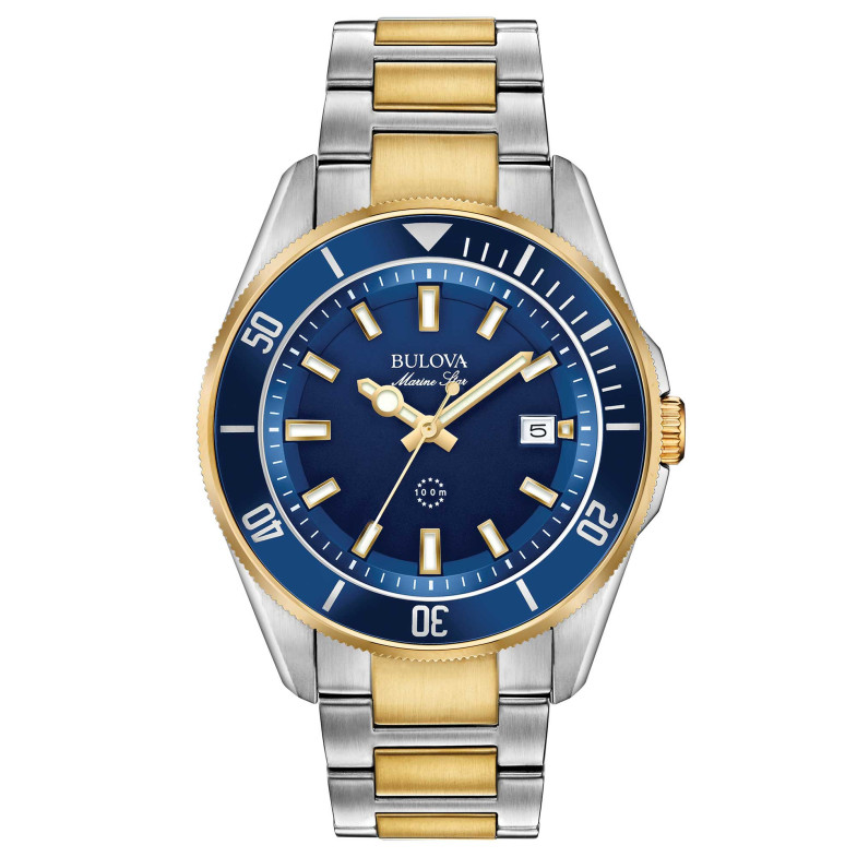 Bulova Marine Star Cuarzo 98B334