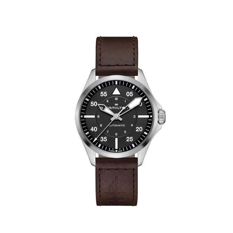 Hamilton Pilota dell'aviazione cachi automatico 39 mm H76305530