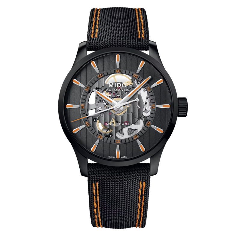 Mido Multifort Skeleton Vertigo M038.436.37.051.00