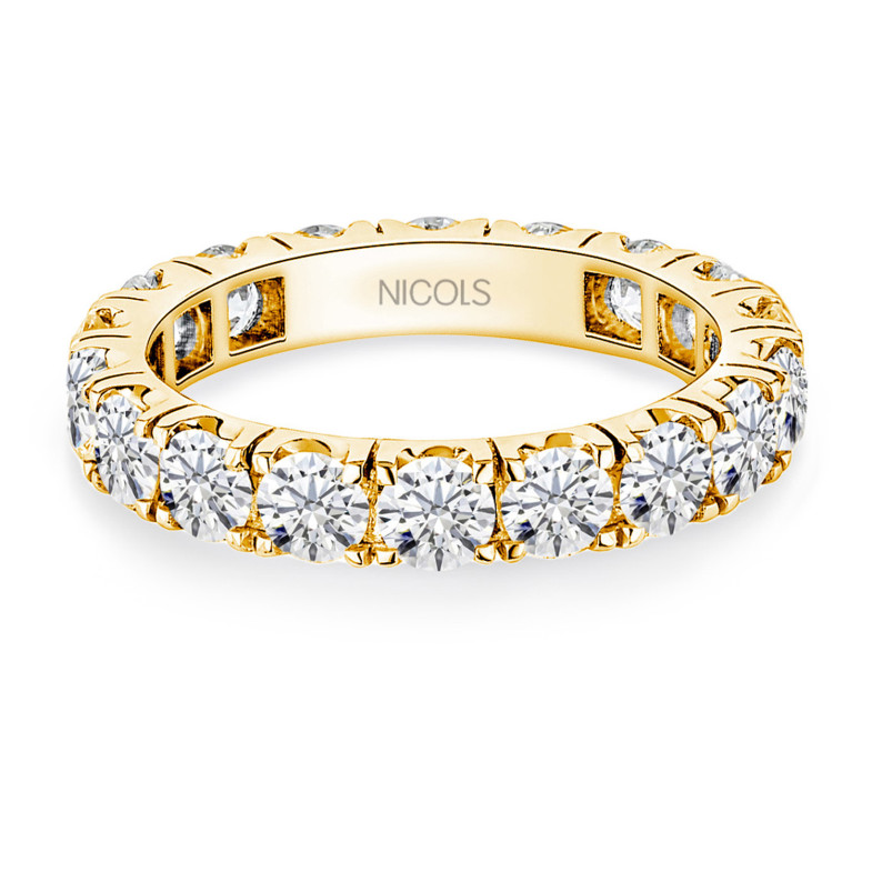 Aliança Oro Diamantes Eternidade 2,25 a 2.70 Carats 0.15 99930270015