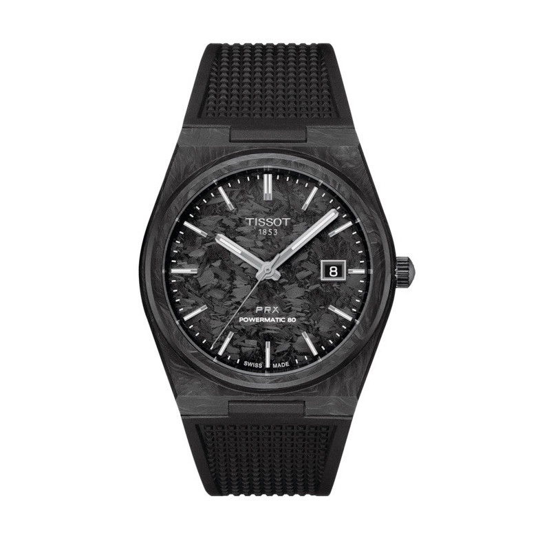Tissot Prx Powermatic 80 Carbono T137.907.97.201.00