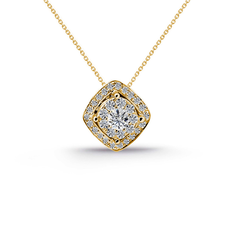 Gardenia Diamond Necklace 0.53 14710802055 Yellow Gold