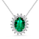 Green stone necklaces