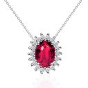 Red Stone Pendants