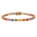 Pulseras Piedras Color